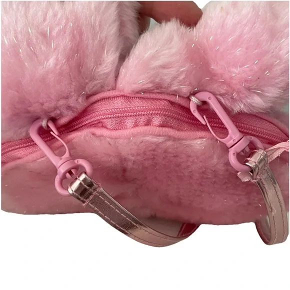 Sanrio My Melody Plush Crossbody Bag Purse Hello Kitty 2007 - Picture 6 of 9